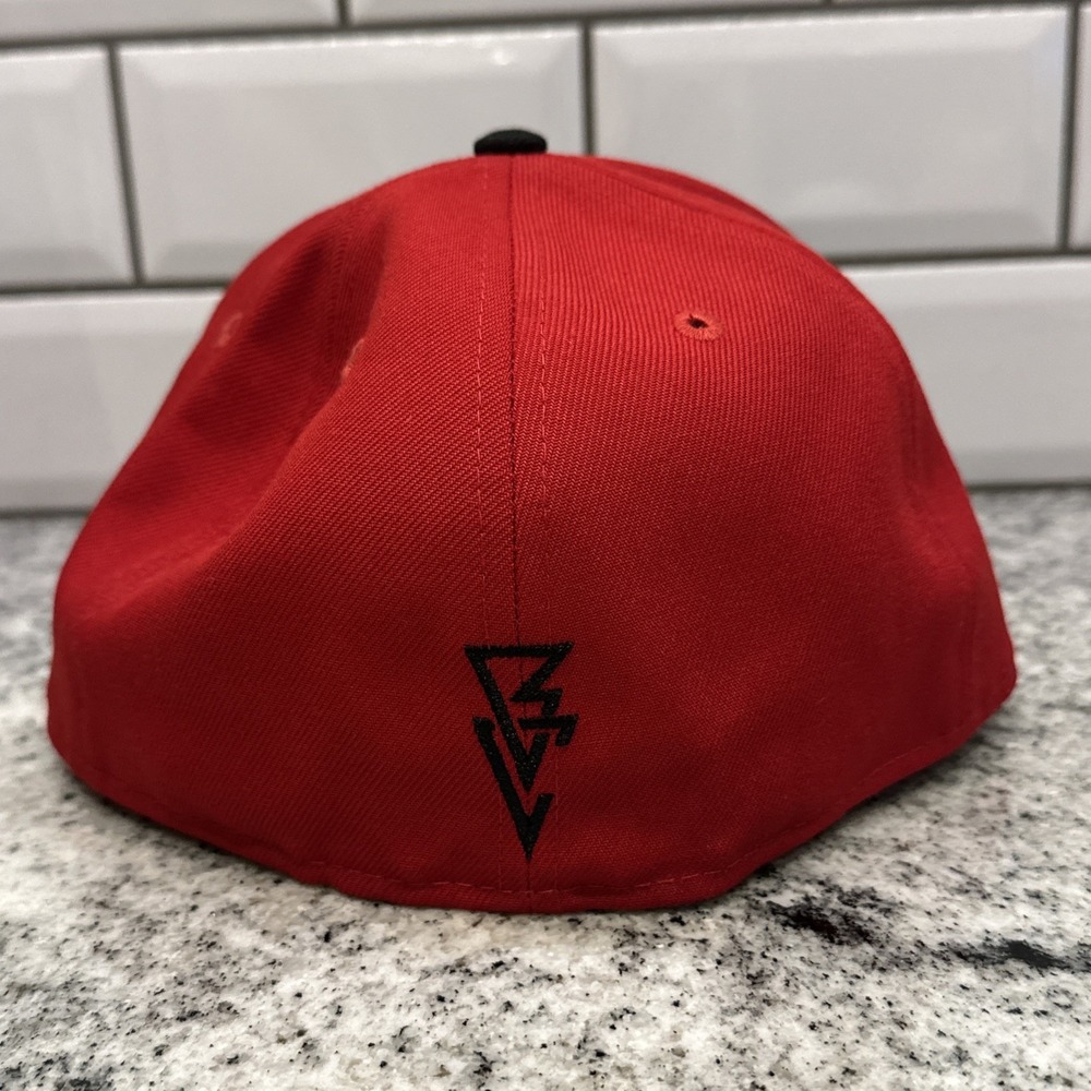 New Era WWE NXT "Finn Balor" The Demon‎ 59FIFTY Trucker Snapback Hat 7-1/8 RARE - Picture 4 of 11